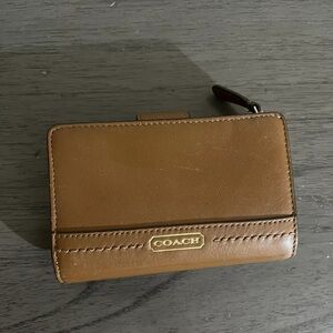 Coach Brown Leather Wallet